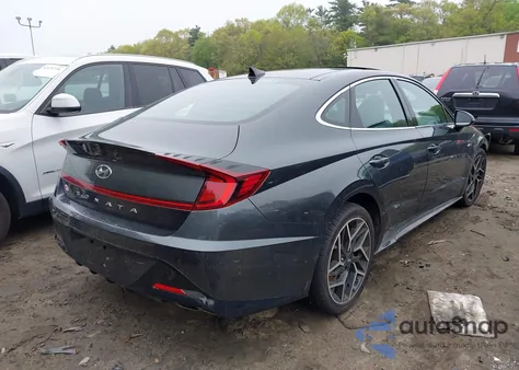 2022 Hyundai Sonata N Line from USA, damaged, VIN 5NPEK4JC5NH140992